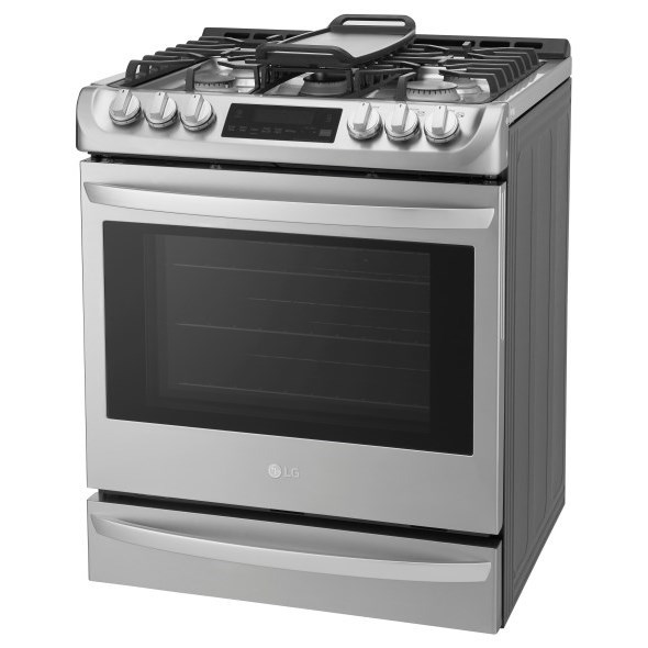 LG Appliances LSG4513ST 6.3 cu. ft. Gas Slide in Range with